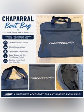 🚤 Chaparral Boat Tote / Storage Bag 🚤